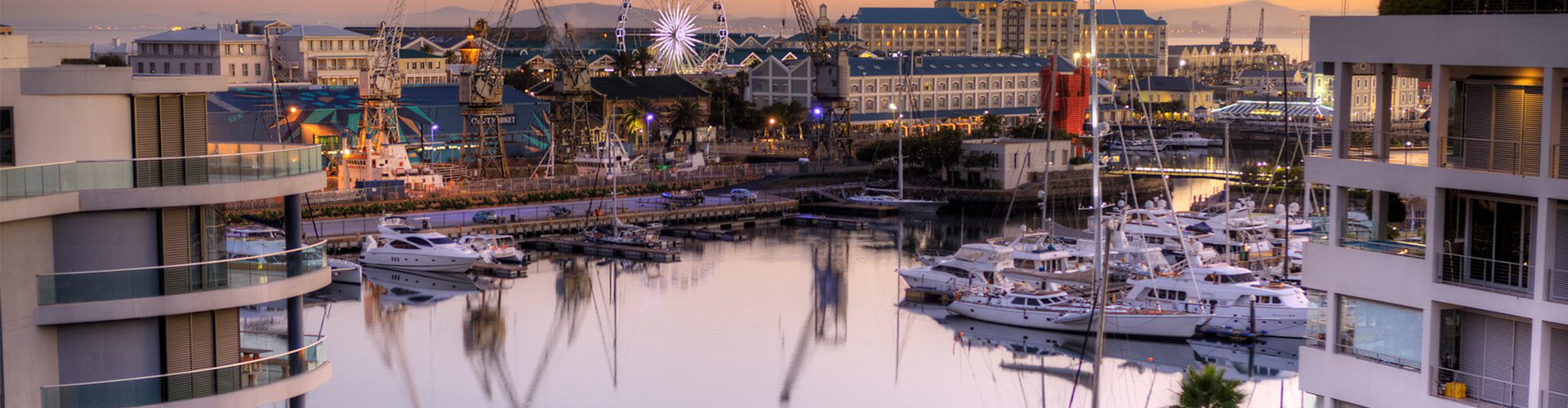 Waterfront Village harbour view