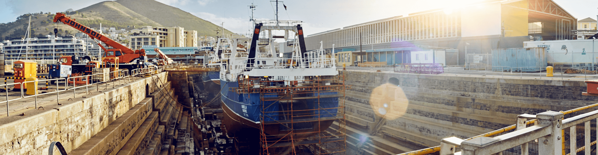 V&A Waterfront dry dock