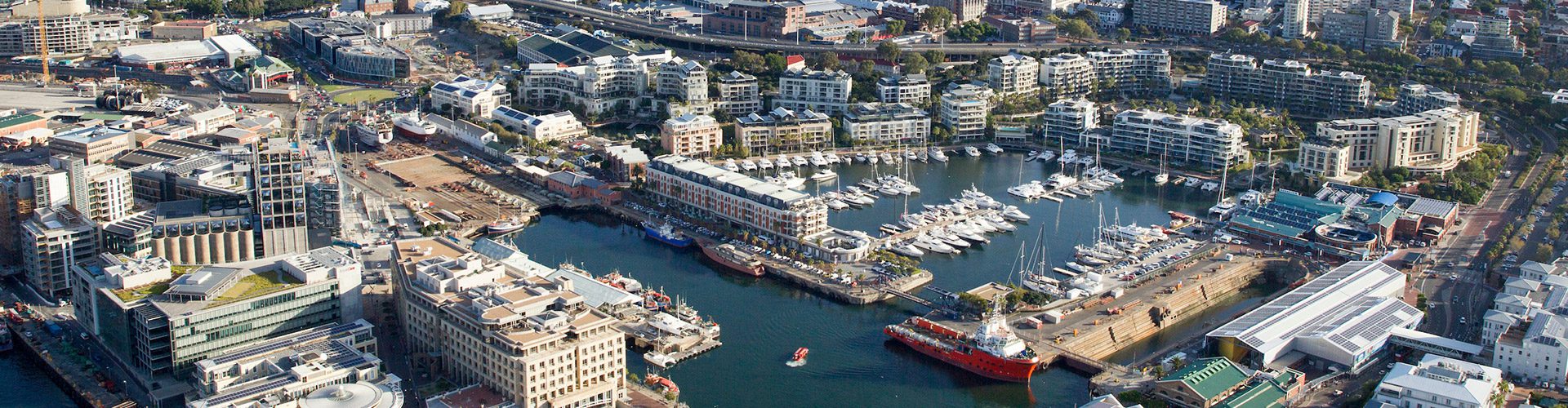 V&A Waterfront aerial view