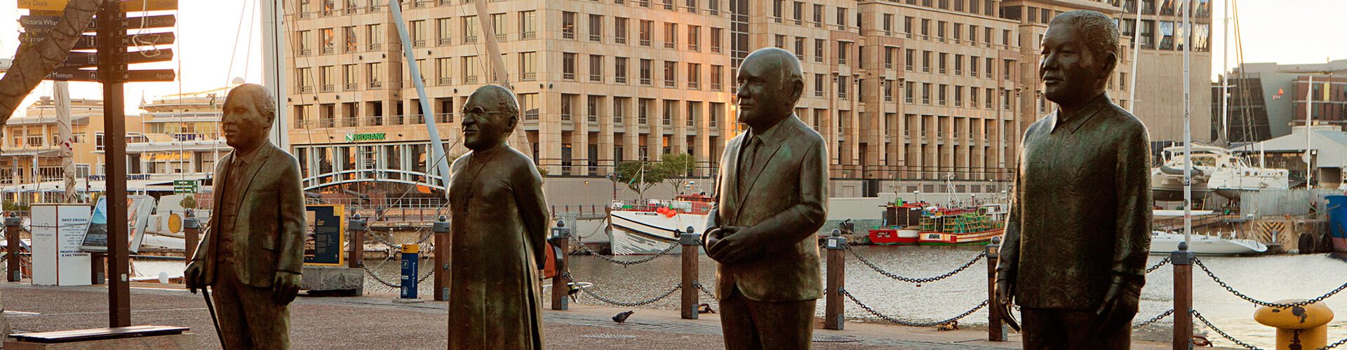 South African Nobel Laureates statues