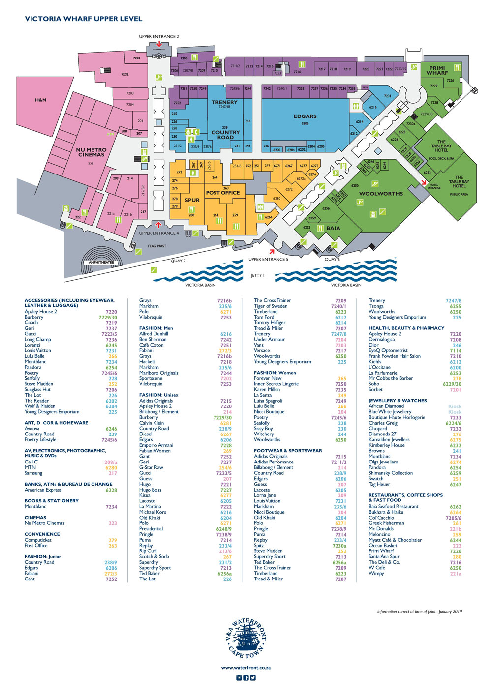 Map Find Your Way V A Waterfront