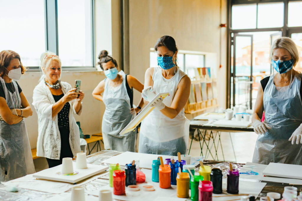 The Paint Pouring People - Cape Town